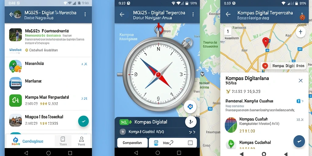 Tampilan antarmuka MG525 yang modern dan intuitif.